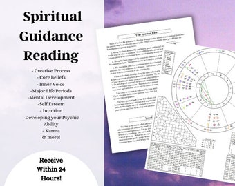 Astrology Your Spiritual Path Reading, Birth Chart Analysis, Natal Chart, Psychic Guidance