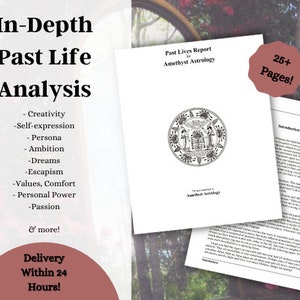 Astrology: Past Life Birth Chart Reading, Natal Chart Reading