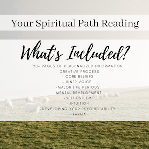Astrology Spiritual Guidance Birth Chart Reading Bundle, Past Lives, Personalized Birthday Gift image 3