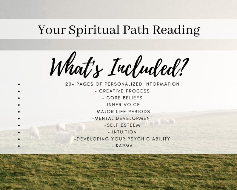 Astrology Spiritual Guidance Birth Chart Reading Bundle, Past Lives, Personalized Birthday Gift image 3