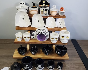 Halloween Measuring Cups - Ghosts, Skulls, Haunted House, Cats, Apothecary Bottle, Witch, Pumpkin, Bats. Choose Your Enchanted Set!