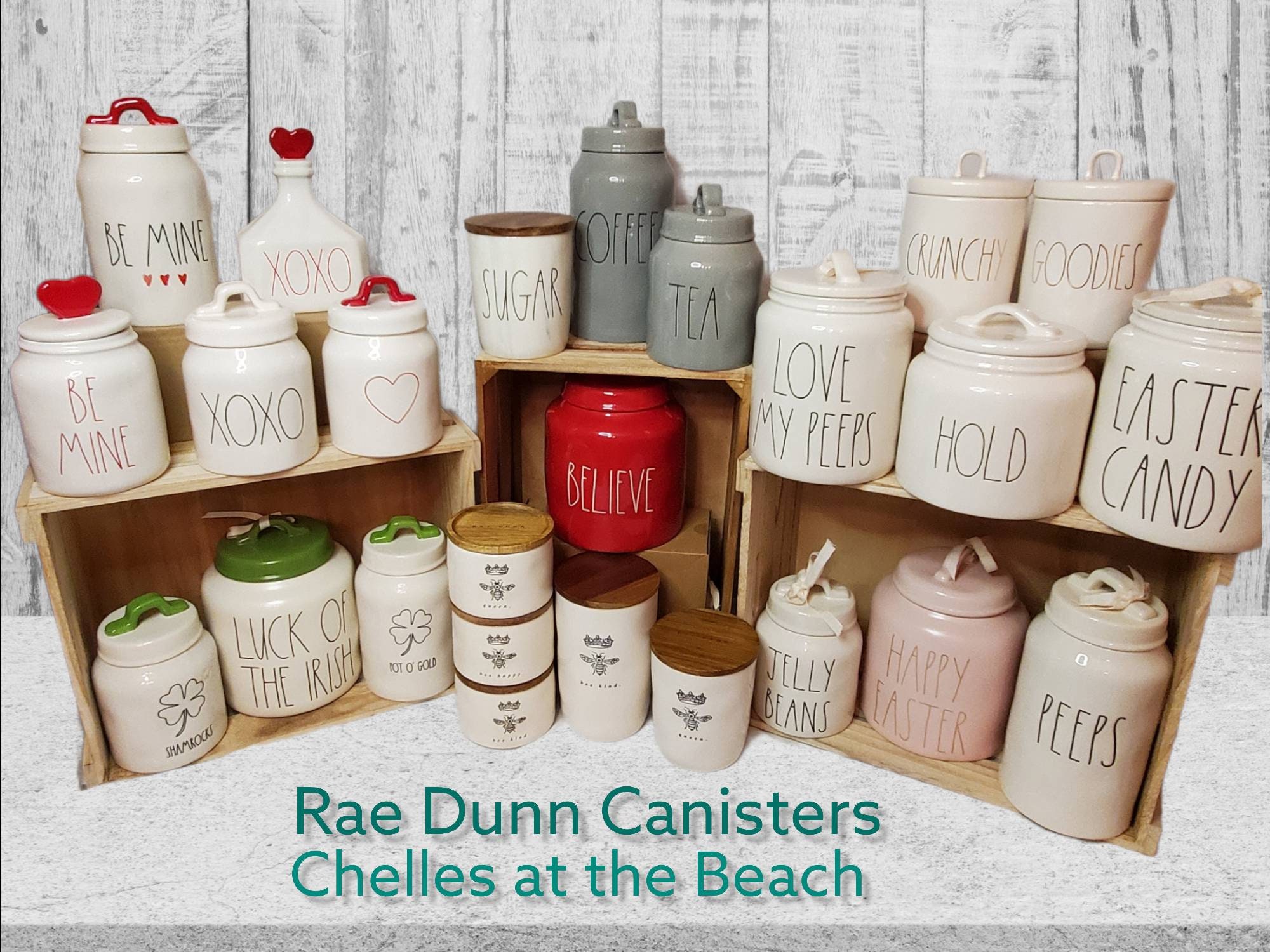 Rae Dunn-Inspired Kitchen Canisters - It All Started With Paint