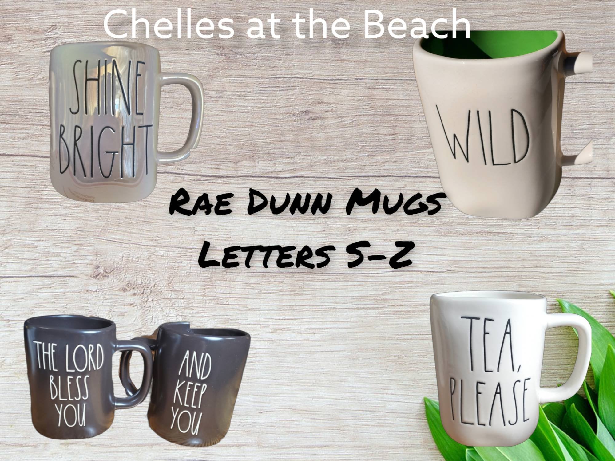 Rae Dunn Coffee Mugs - w0lw047