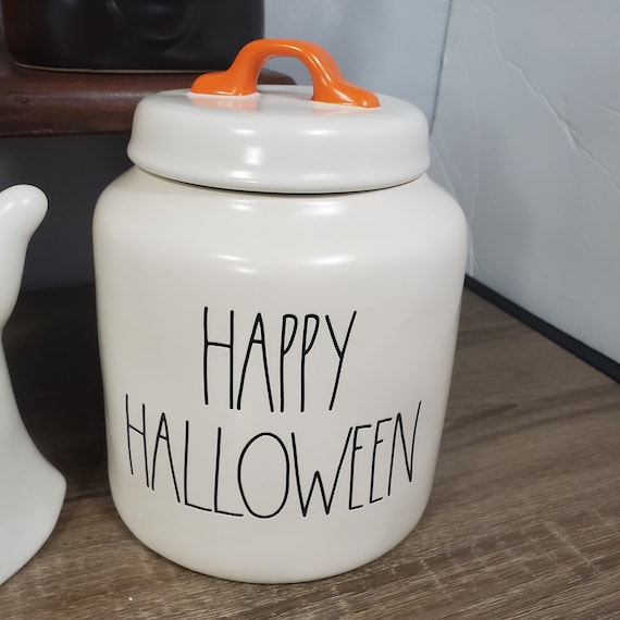 Rae Dunn Halloween Canisters - Spook-tacular Storage for Your