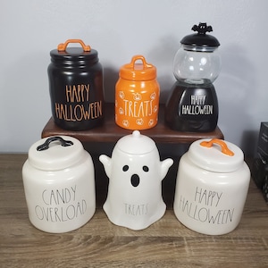 Rae Dunn Halloween Canisters - Spook-tacular Storage for Your Treats!