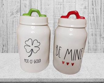 Rae Dunn Canister | Rae Dunn Easter Canister | Rae Dunn St Patrick