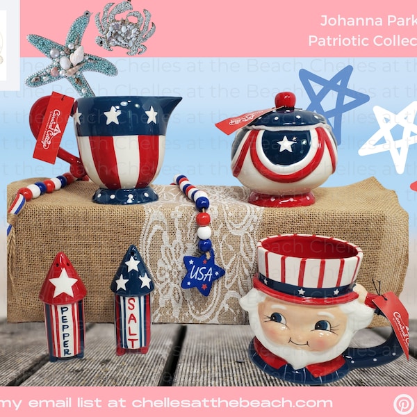 4th of july salt painting