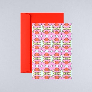 Wenskaart fopspeen / Hello Baby / vouwkaart met envelop / geboortekaart