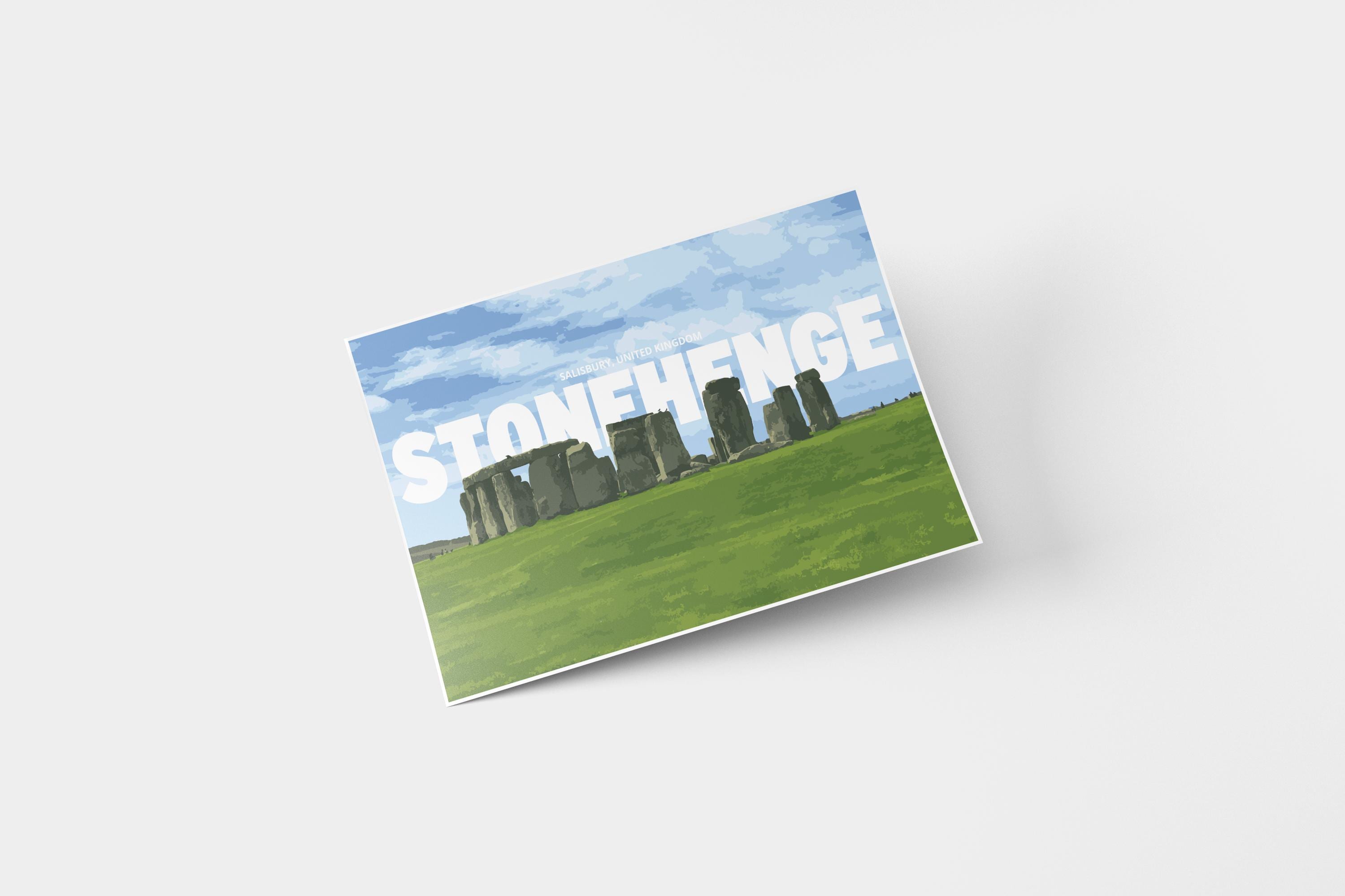 Stonehenge Postcard - Etsy