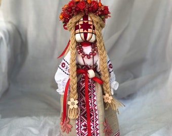 Collectible doll, Ukrainian doll, Handmade embroidery doll, Made in Ukraine, Magical amulet doll, Gift for Family, Talisman Doll, Folk doll