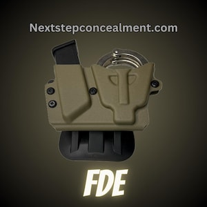 Handcuff with integrated Mag Holster - Law Enforcement On-Duty & Off-Duty Gear