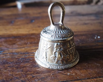 Vintage solid brass bell