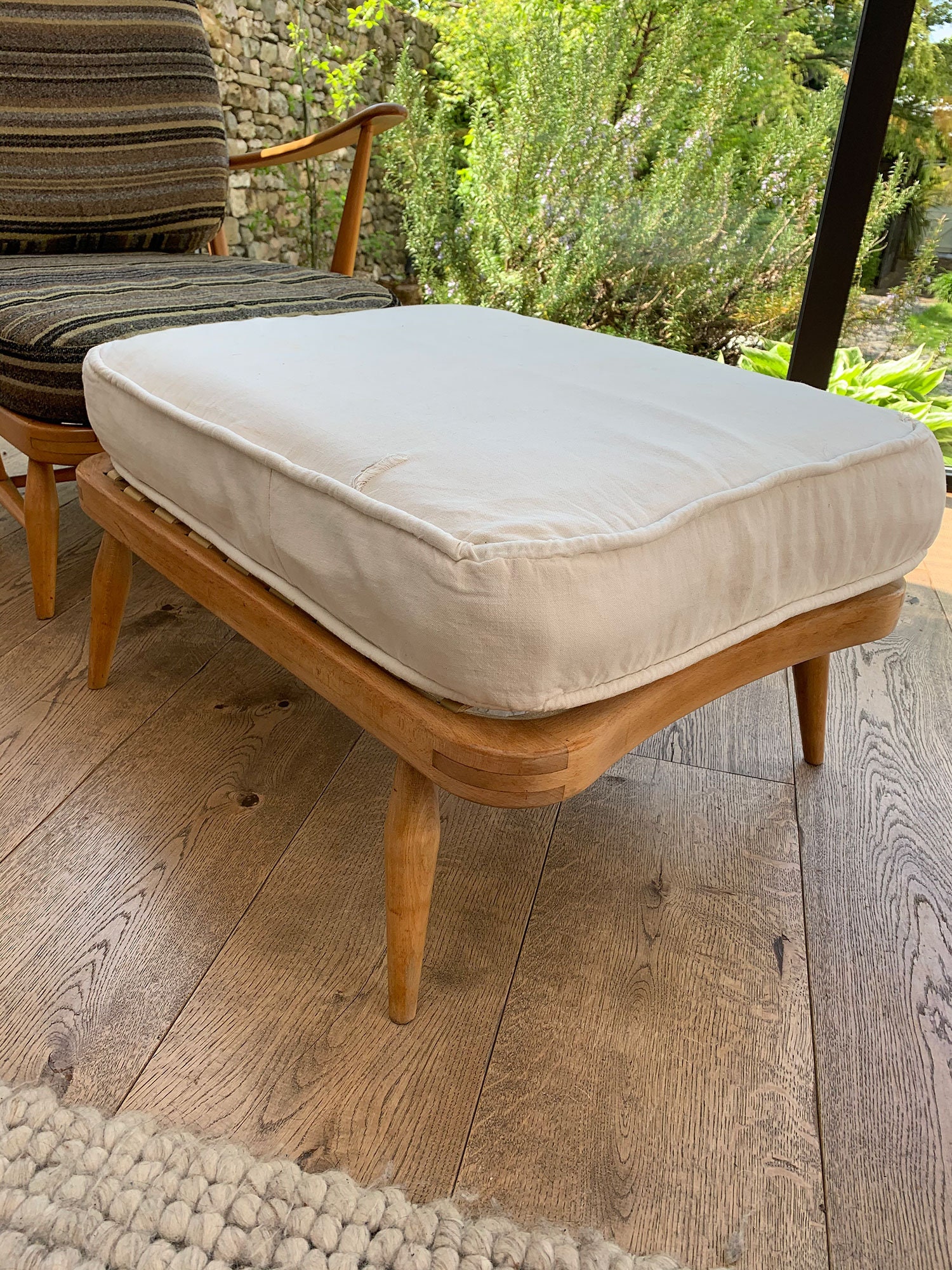 Ercol 341 Footstool Etsy