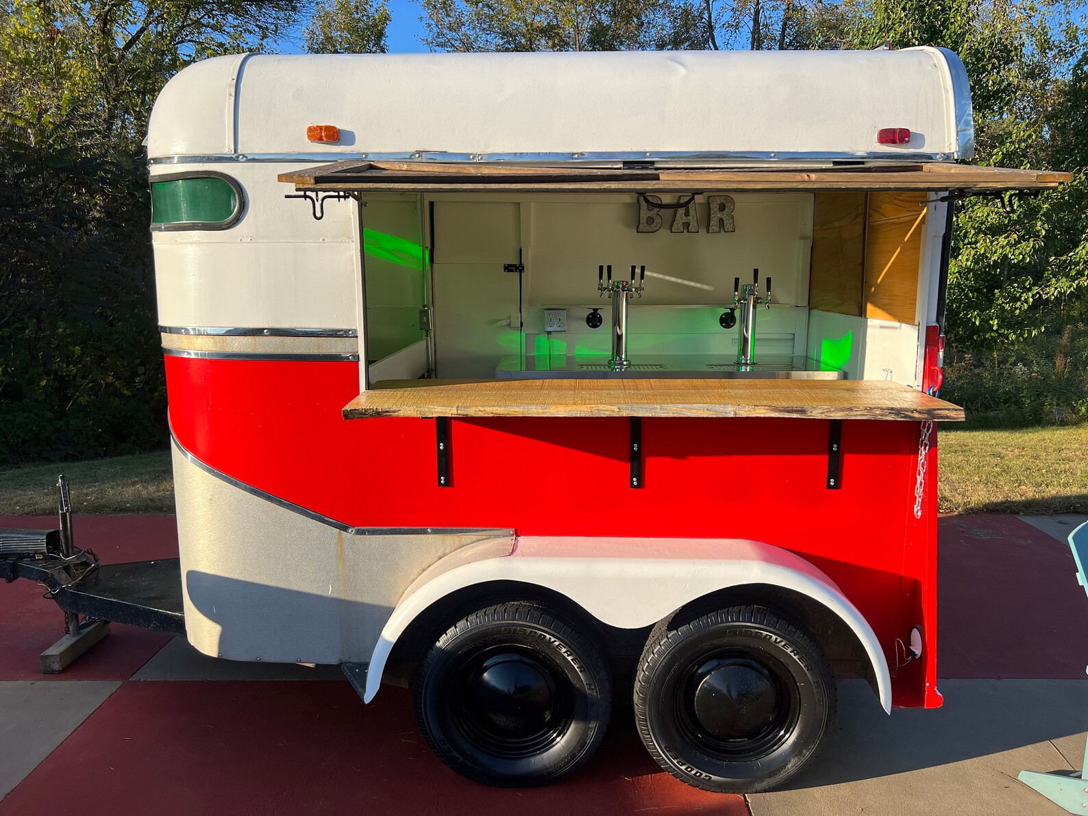 Mobile Bar Horse Trailer Etsy