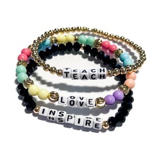 Teacher Bracelet Set