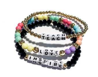 Teacher Bracelet Set