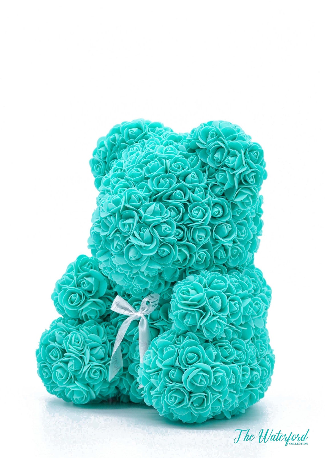 Tiffany Blue Rose Bear with Gift Box Etsy