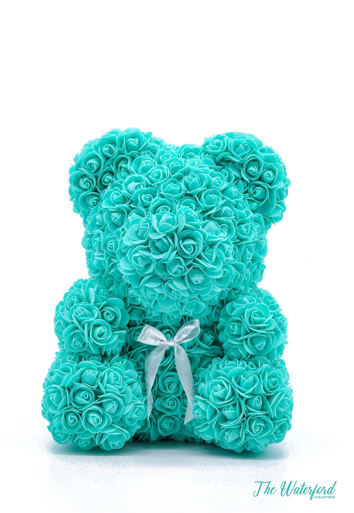 Tiffany Blue Rose Bear with Gift Box Etsy