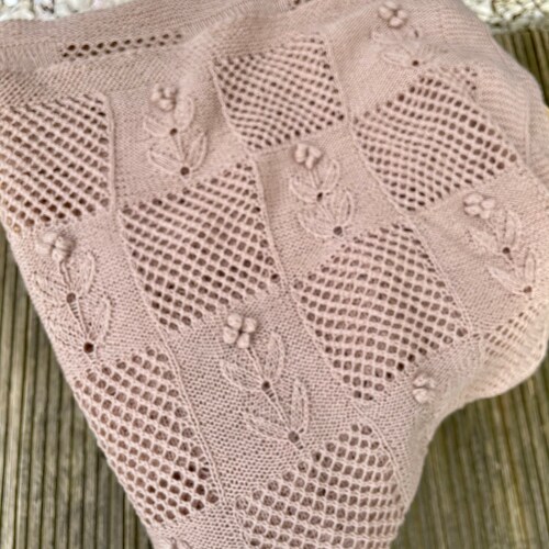 KNITTING PATTERN Lace Summer Baby Blanket PDF Etsy UK