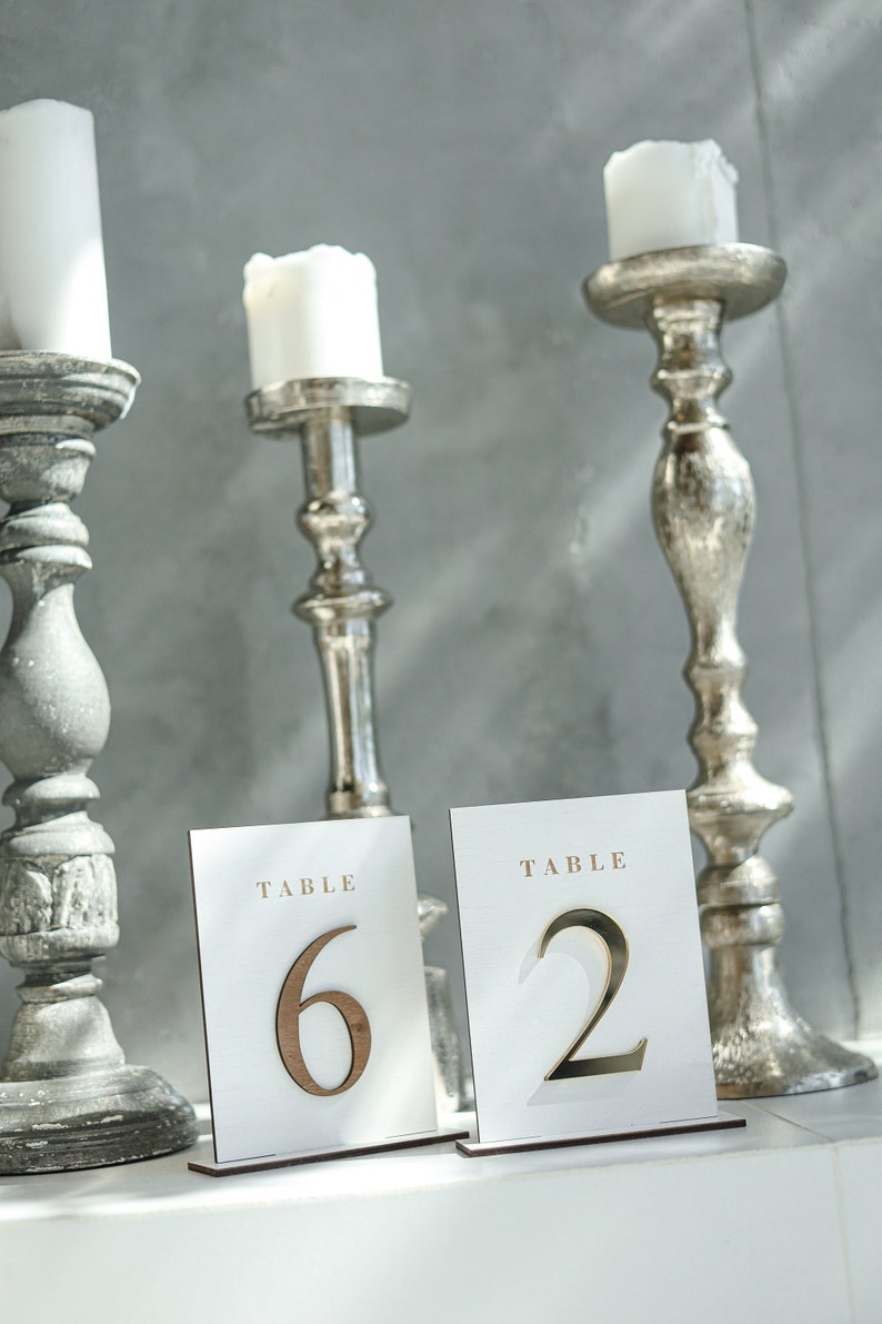 Wooden Wedding Table Number - Wedding Table Decor, Rustic Country Wedding, Custom Table Sign, Rustic Country Wedding, Custom Table Sign image 7
