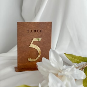 Wooden Wedding Table Number - Wedding Table Decor, Rustic Country Wedding, Custom Table Sign, Rustic Country Wedding, Custom Table Sign image 6