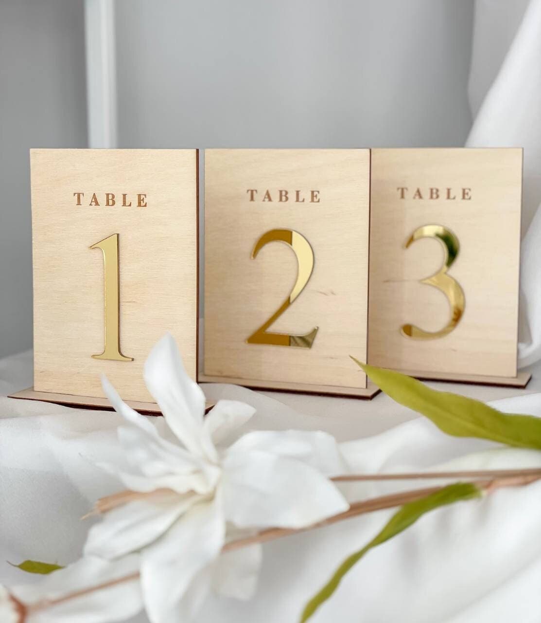 Wooden Wedding Table Number - Wedding Table Decor, Rustic Country Wedding, Custom Table Sign, Rustic Country Wedding, Custom Table Sign
