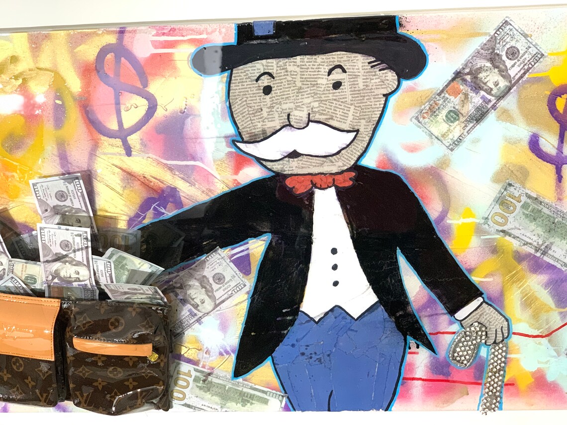 original vintage monopoly man original vintage monopoly man