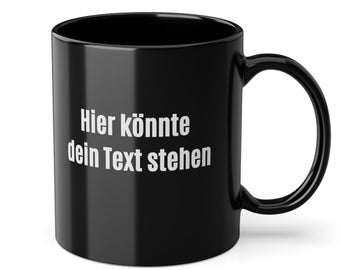 Personalisierte Tasse mit Wunschtext | Tasse selber gestalten | Fototasse mit eigenem Bild | Tasse mit eigenem Text