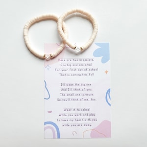 Creamy White Back to School Bracelet Bet