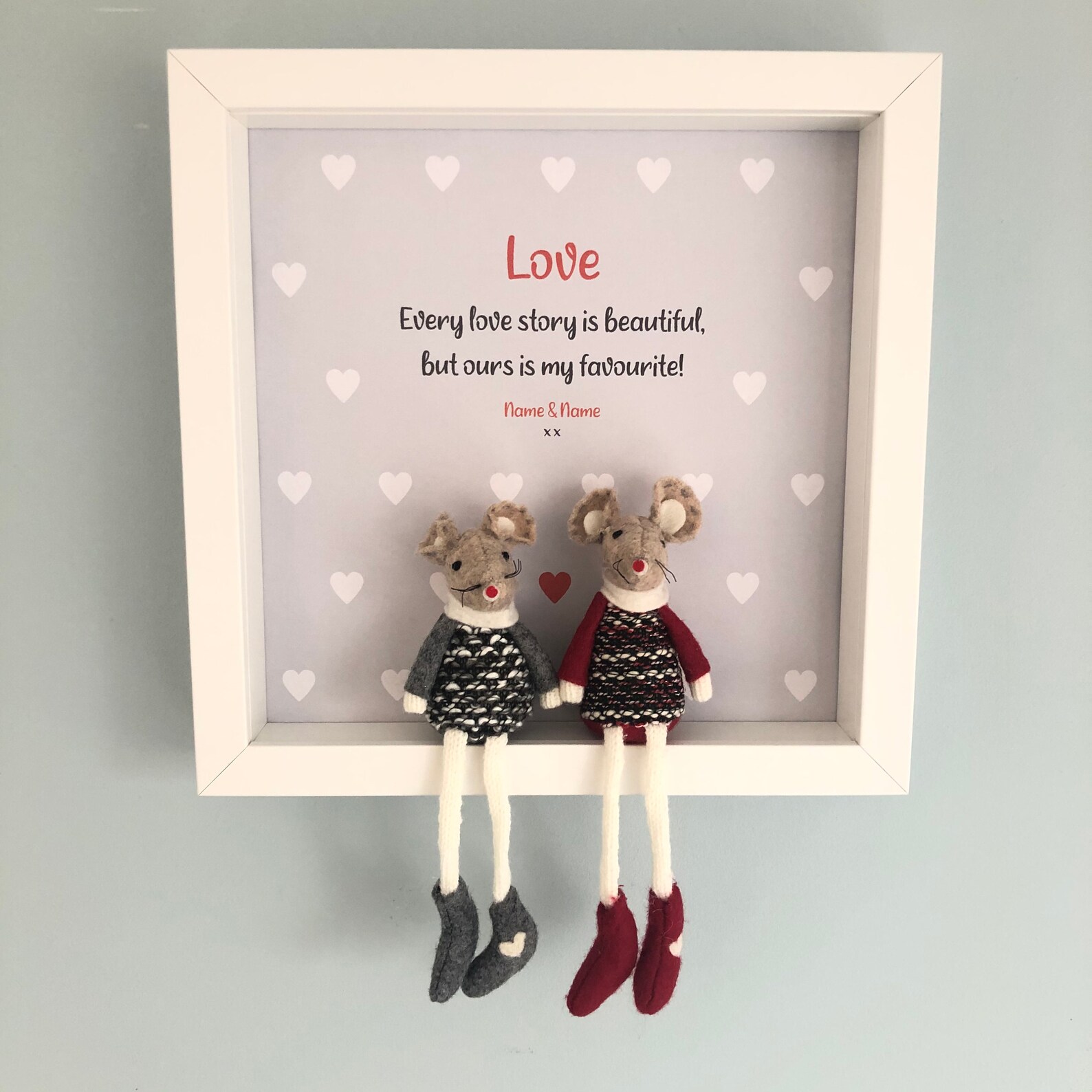 Personalised FRIEND Picture Frame box frame birthday gift Etsy