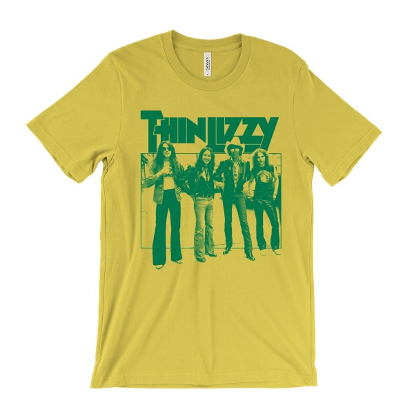 Thin Lizzy t shirt - Jailbreak - 70s 80s rock band - music concert t-shirt
