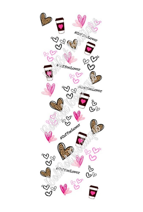 Coffee Lover Pen Wrap Epoxy Glitter Pen Wrap Ink Joy Gel Pens