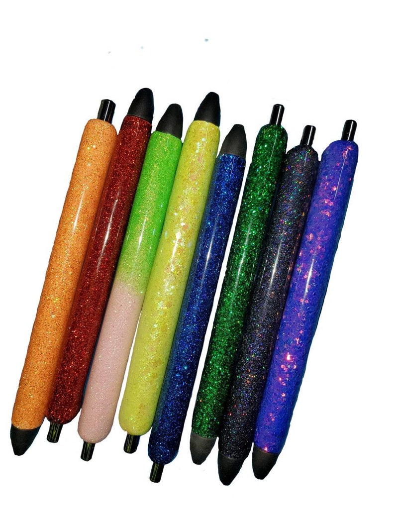 Glitter Gel Pens epoxy refillable Inkjoy papermate gel pen Etsy