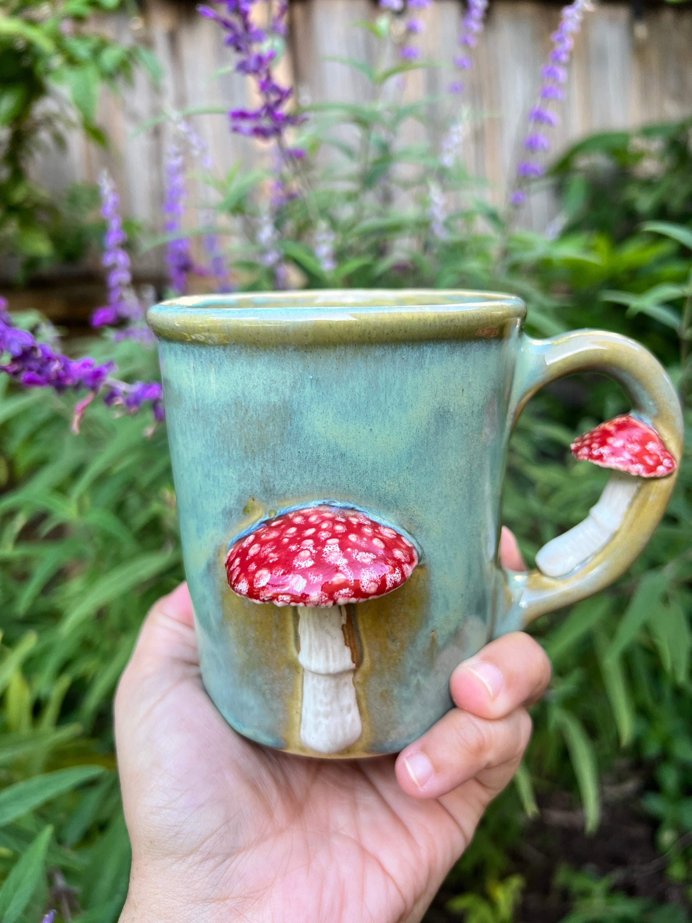 The Lovely Vintage Mushroom Coffee Mug - Down South House & Home