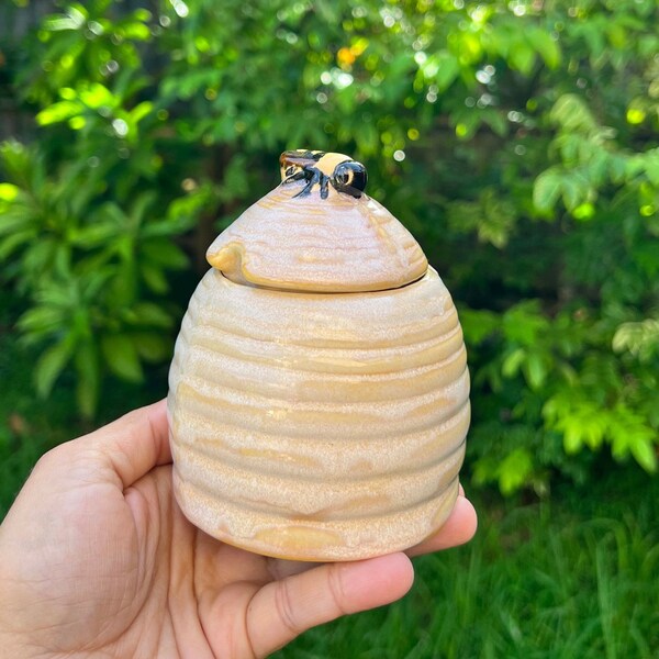 Clay Honey Pot Etsy