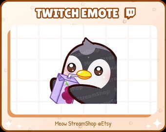 Penguin Emote Etsy