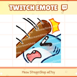 Twitch Emote / Cute Shark Cheer Bonk Emotes / kawaii sharks chibi, baby, pups Sub Emoji
