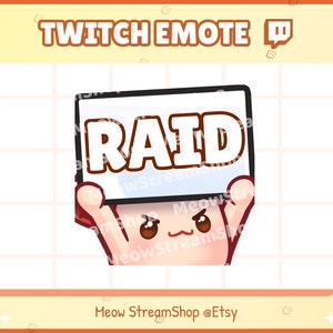 Twitch Emote / Cute Mushroom raid, angry, mad Emote / Kawaii Fungus Mildew Discord Youtube SubEmoji Discord Youtube