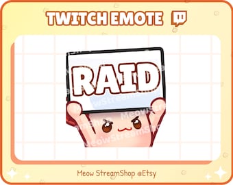 Twitch Emote / Cute Mushroom raid, angry, mad Emote / Kawaii Fungus Mildew Discord Youtube SubEmoji Discord Youtube