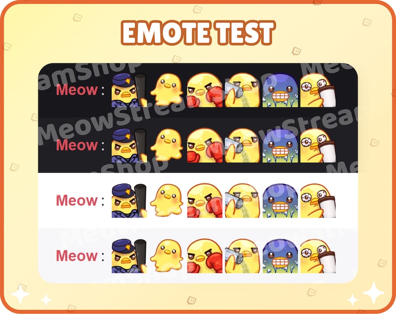 Twitch Emote / Cute Chick Mega Pack Emotes Vol. 3 ( 24 Emotes Ready to ...