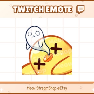 Twitch Emote / Niedliches Küken RIP, totes Emoji für Streamer / Niedliches Entchen Sub Emoji