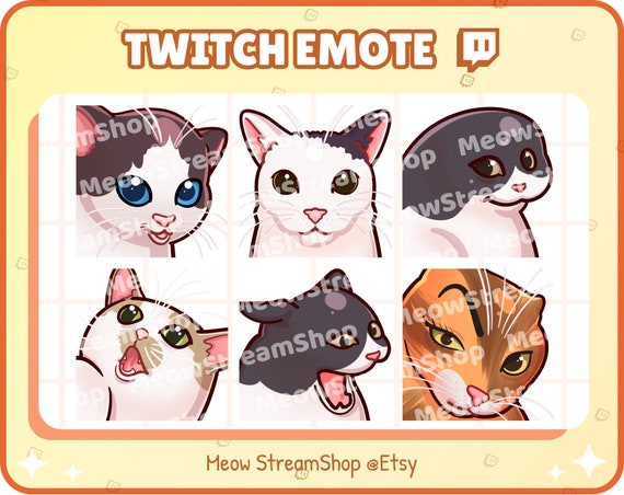 Twitch Emote / Cute Meme Cat Emotes Pack 3 hehe Alien -  Israel