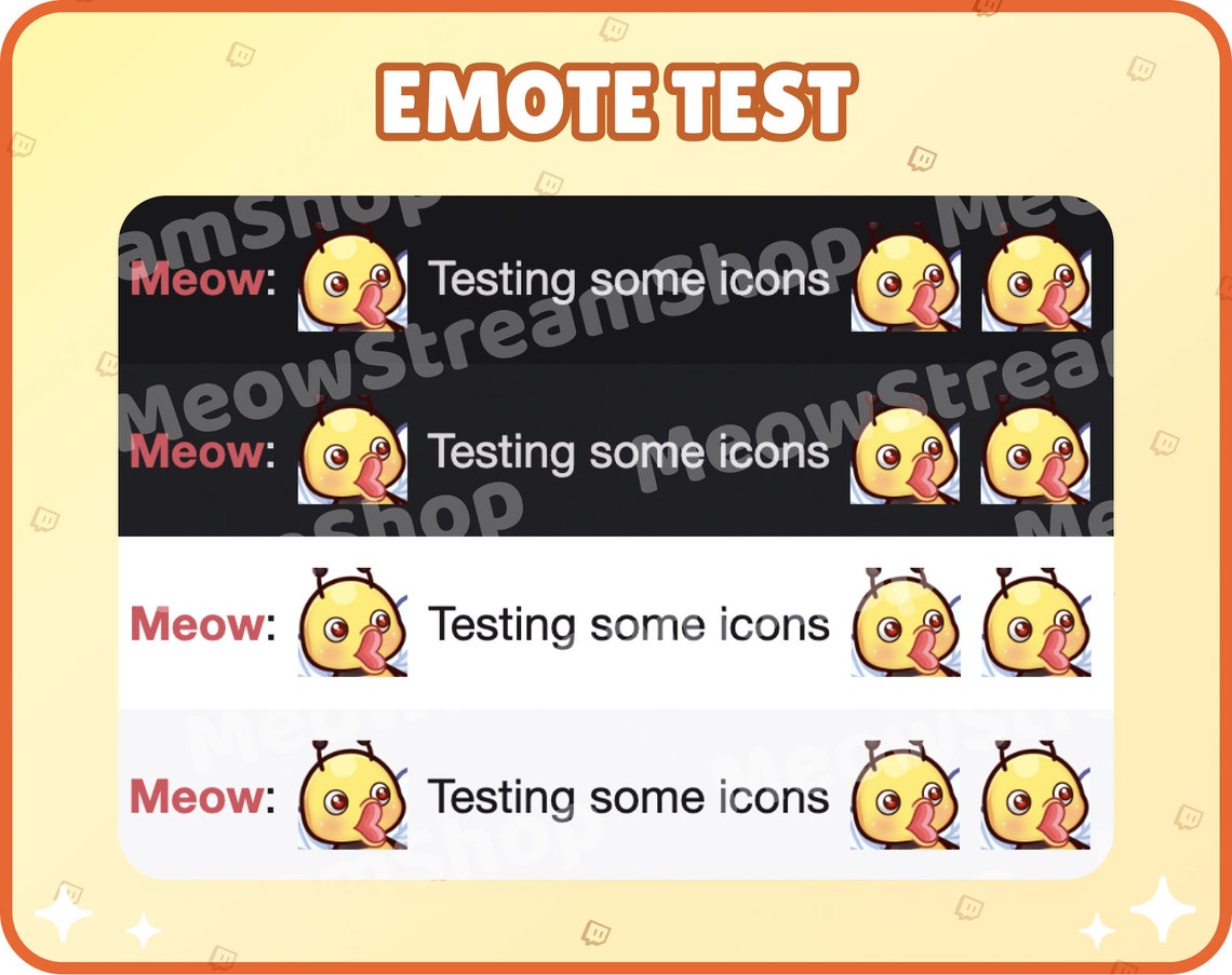 Twitch Emote / Cute Bee POG, Pogger, Excited, Happy, Wow Emotes ...