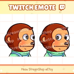 Monkey Puppet Reaction Meme Enamel Pin Awkward Look Monkey 