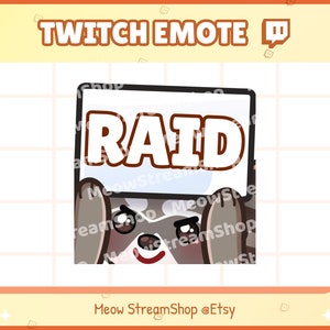 Twitch Emote / Linda incursión de mapache, enojado, loco Emotes / Kawaii Mapache Panda Rojo Chibi Sub Emoji