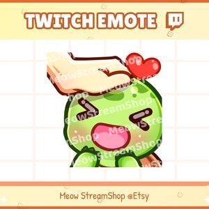 Twitch Emote  / Cute Tortoise pat, happy Emotes / kawaii turtle, reptile, sea turtle Sub Emoji