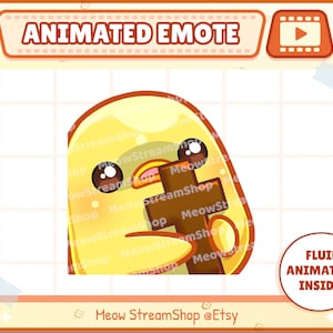 May include: Animated emote of a yellow chick holding a brown cross. The chick has large brown eyes and a small beak. The animation is fluid and the chick appears to be praying.