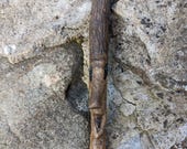 Wood Spirit Wizard wand Witch, Wiccan, Pagan Spell Casting Wand