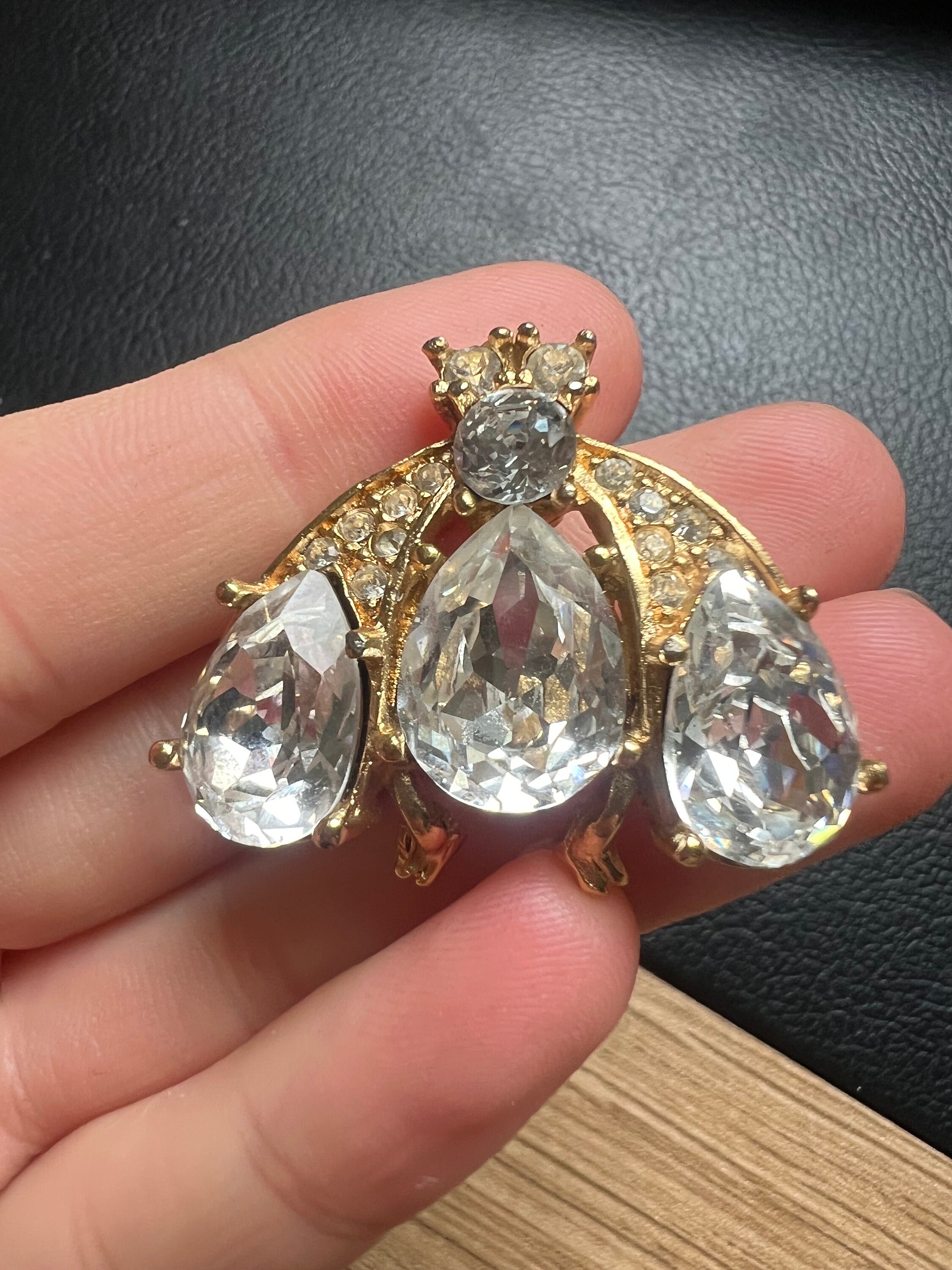Dior Bee Pin Brooch Etsy