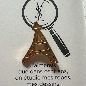 Vintage YSL Yves Saint Laurent Brosche